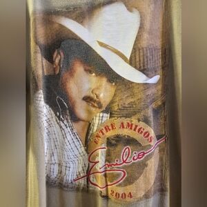 2004 Vintage Emilio Navaira  tour shirt
